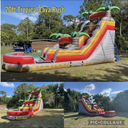 20 ft Tropical Lava Rush