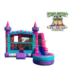 Princess castle w/ single slide
